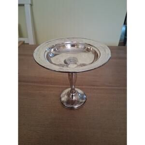 Gorham Silver Plate EP Pedestal Compote Candy Dish YC3040